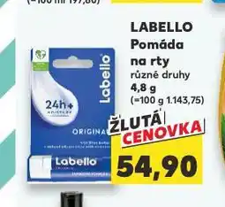 Kaufland Labello pomáda na rty nabídka