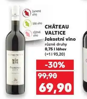 Kaufland Chateau valtice nabídka
