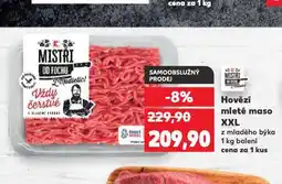 Kaufland Hovězí mleté maso nabídka