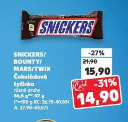 Kaufland Twix nabídka