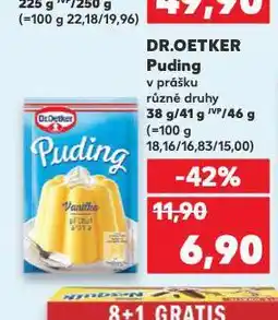 Kaufland Dr. oetker puding nabídka