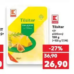 Kaufland Tilsiter sýr nabídka