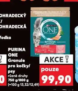 Kaufland Purina one granule pro kočky nabídka