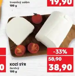 Kaufland Kozí sýr nabídka