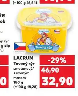 Kaufland Lacrum tavený sýr nabídka