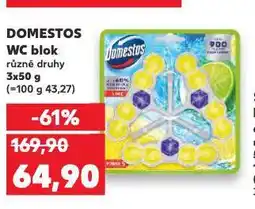 Kaufland Domestos wc blok nabídka