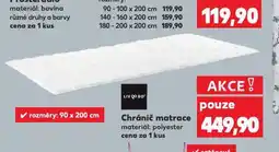 Kaufland Chránič matrace nabídka