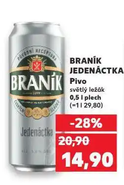 Kaufland Pivo braník nabídka