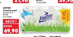 Kaufland Linteo toaletní papír nabídka