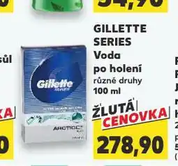 Kaufland Gillette series voda po holení nabídka