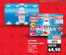 Kaufland Actimel jogurtové mléko nabídka