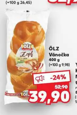 Kaufland Ölz vánočka nabídka