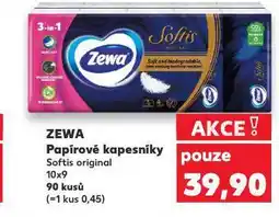 Kaufland Zewa papírové kapesníky nabídka