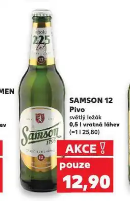 Kaufland Pivo samson nabídka