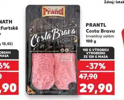 Kaufland Prantl costa brava nabídka
