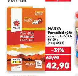 Kaufland Mánya rýže nabídka