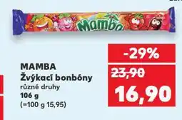 Kaufland Bonbony žvýkací mamba nabídka