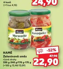 Kaufland Hamé zeleninová směs nabídka