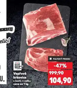 Kaufland Vepřová krkovice nabídka