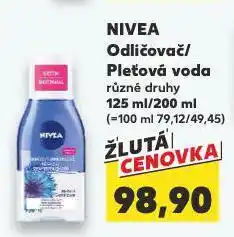 Kaufland Nivea pleťová voda nabídka