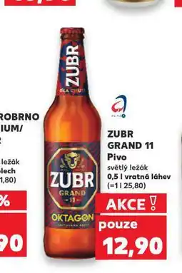 Kaufland Pivo zubr nabídka