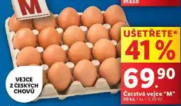 Lidl Čerstvá vejce M, 20 ks nabídka