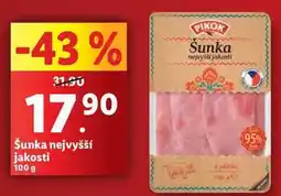 Lidl Šunka nejvyšší jakosti, 100 g nabídka
