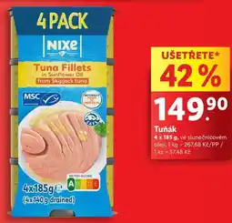 Lidl Tuňák, 4x 185 g nabídka