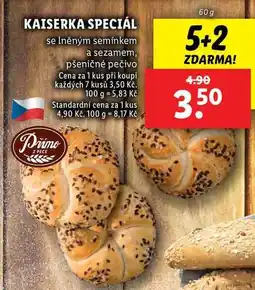 Lidl KAISERKA SPECIÁL, 60 g nabídka