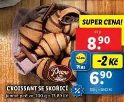 Lidl CROISSANT SE SKOŘICÍ, 65 g nabídka