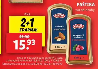 Lidl PAŠTIKA, 150 g nabídka