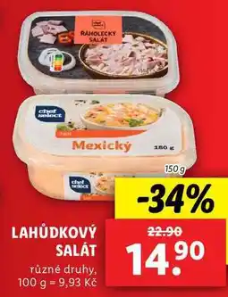 Lidl LAHŮDKOVÝ SALÁT, 150 g nabídka