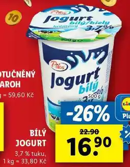Lidl BÍLÝ JOGURT, 500 g nabídka