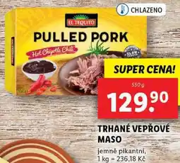 Lidl TRHANÉ VEPŘOVÉ MASO, 550 g nabídka