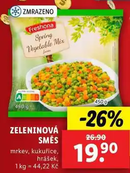 Lidl ZELENINOVÁ SMĚS, 450 g nabídka