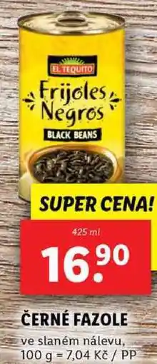 Lidl ČERNÉ FAZOLE, 425 ml nabídka