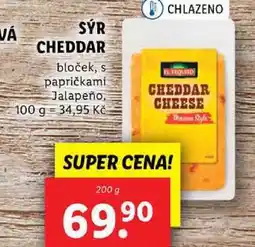 Lidl SÝR CHEDDAR, 200 g nabídka