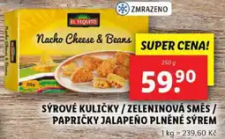 Lidl SÝROVÉ KULIČKY/ZELENINOVÁ SMĚS/PAPRIČKY JALAPEÑO PLNĚNÉ SÝREM, 250 g nabídka
