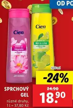 Lidl SPRCHOVÝ GEL, 500 ml nabídka
