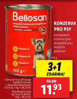 Lidl KONZERVA PRO PSY, 415 g nabídka