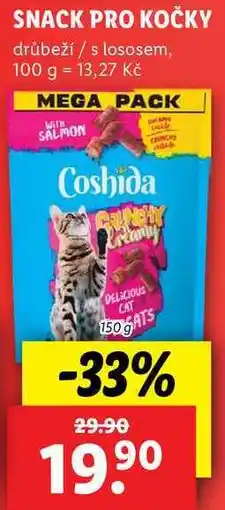 Lidl SNACK PRO KOČKY, 150 g nabídka