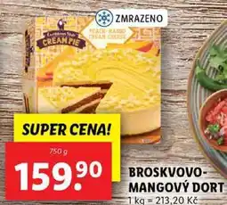 Lidl BROSKVOVO-MANGOVÝ DORT, 750 g nabídka