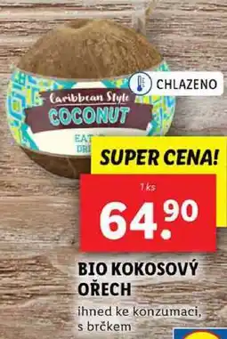 Lidl BIO KOKOSOVÝ OŘECH, 1 ks nabídka