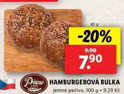 Lidl HAMBURGEROVÁ BULKA, 85 g nabídka