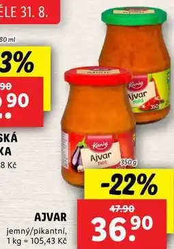 Lidl AJVAR, 350 g nabídka