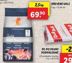 Lidl DŘEVĚNÉ UHLÍ, 2,5 kg nabídka