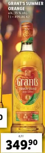 Lidl GRANT'S SUMMER ORANGE, 0,7 l nabídka