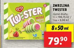 Lidl ZMRZLINA TWISTER, 8x 50 ml nabídka