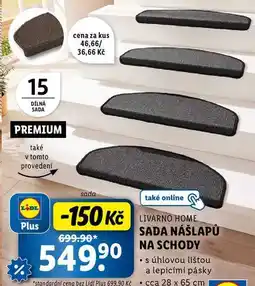 Lidl SADA NÁŠLAPŮ NA SCHODY nabídka