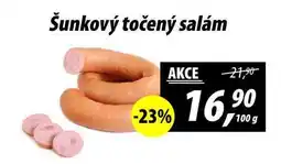 ZEMAN Šunkový točený salám, 100 g nabídka